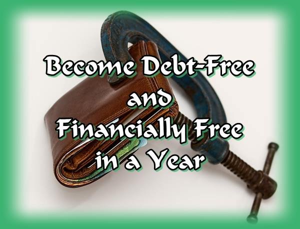 Become debt-free and financially free in a year.