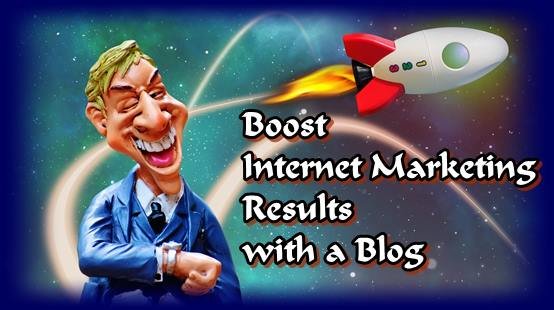 Simple ways to boost internet marketing results with a blog.
