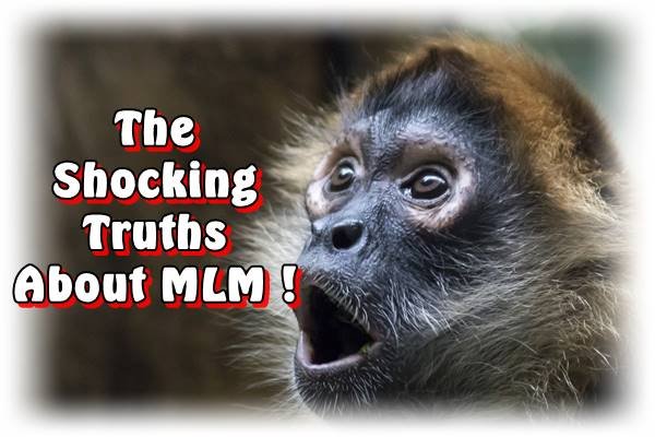 A monkey was also shocked after finding out the truth about MLM in the Philippines.